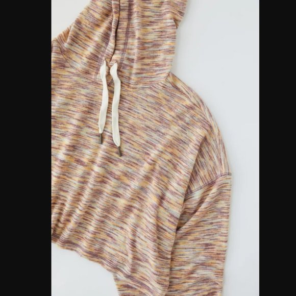 NEW Urban Outfitters Fleece Cropped Hoodie Sweatshirt Small - Picture 5 of 7